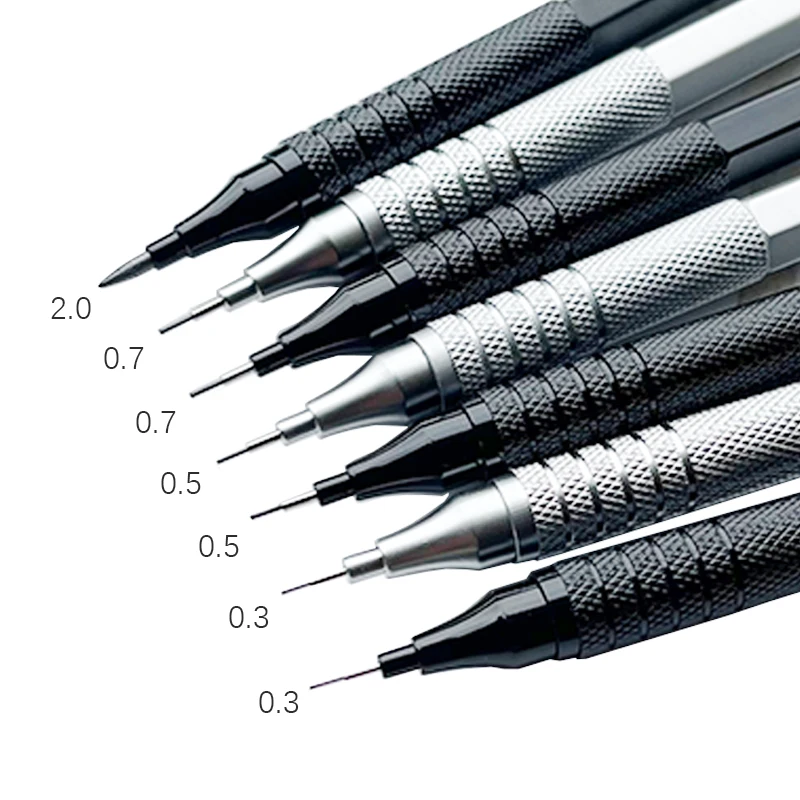 Mechanical Pencil 0.3 - 1 szt. Ołówek automatyczny 0,3/0,5/0,7/2,0 mm