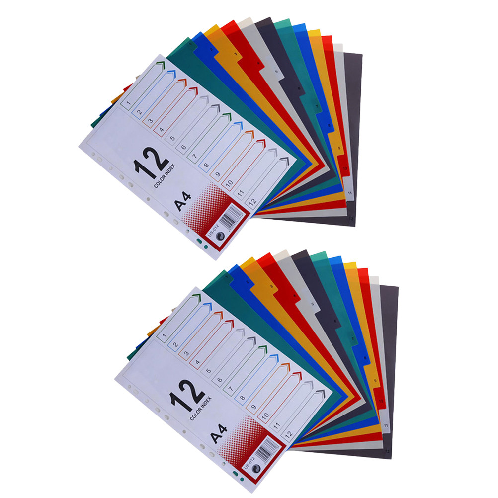 Tab Divider A4 - 2 sztuki wkładów indeksujących z bardzo