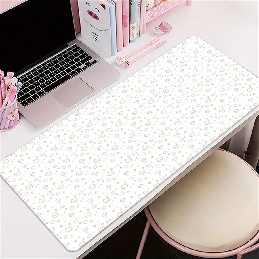 Leather Desk Pad - Urocza skórzana mata na biurko, dekoracja