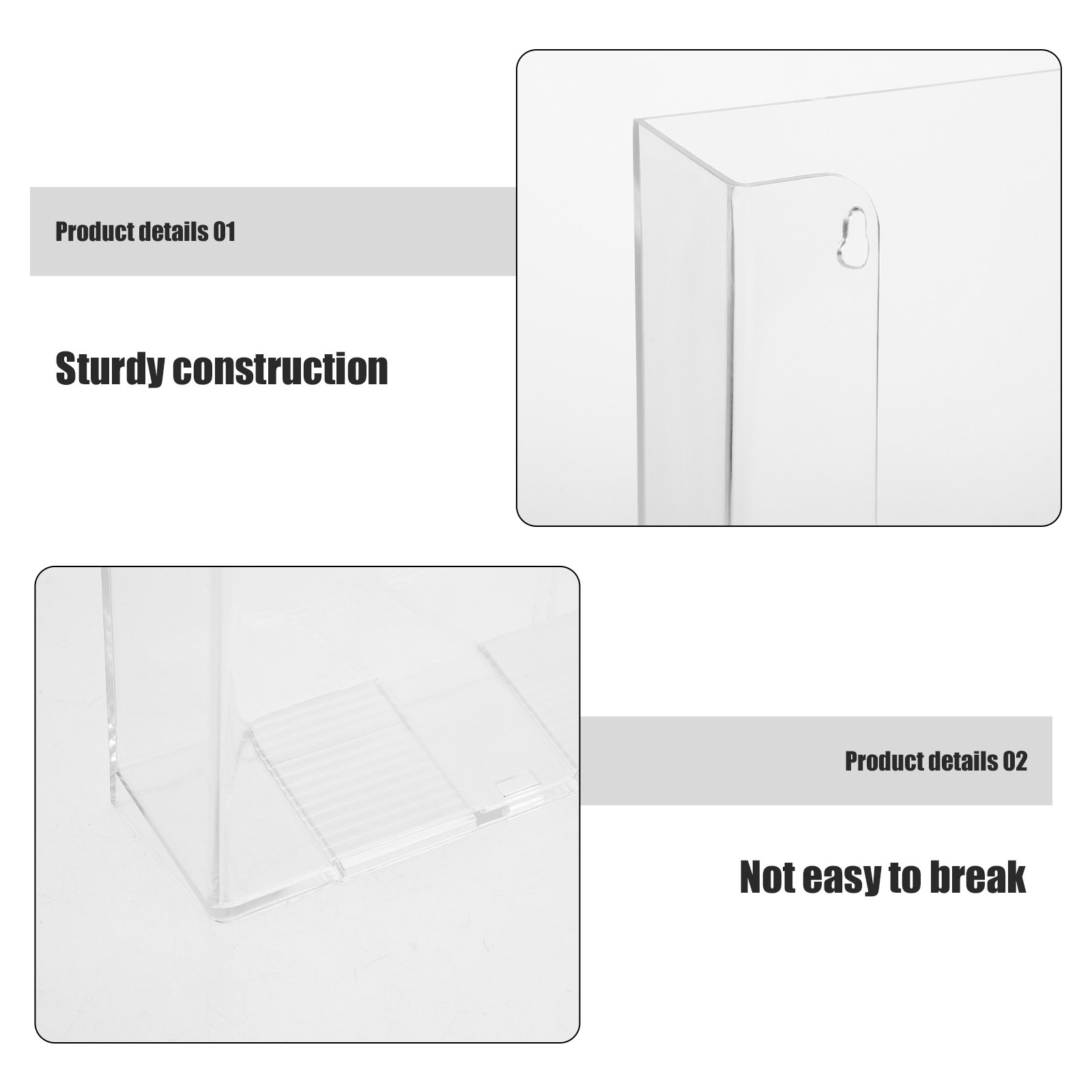 Przezroczysty akrylowy organiz – Magazine Holder Rack recenzja i cena