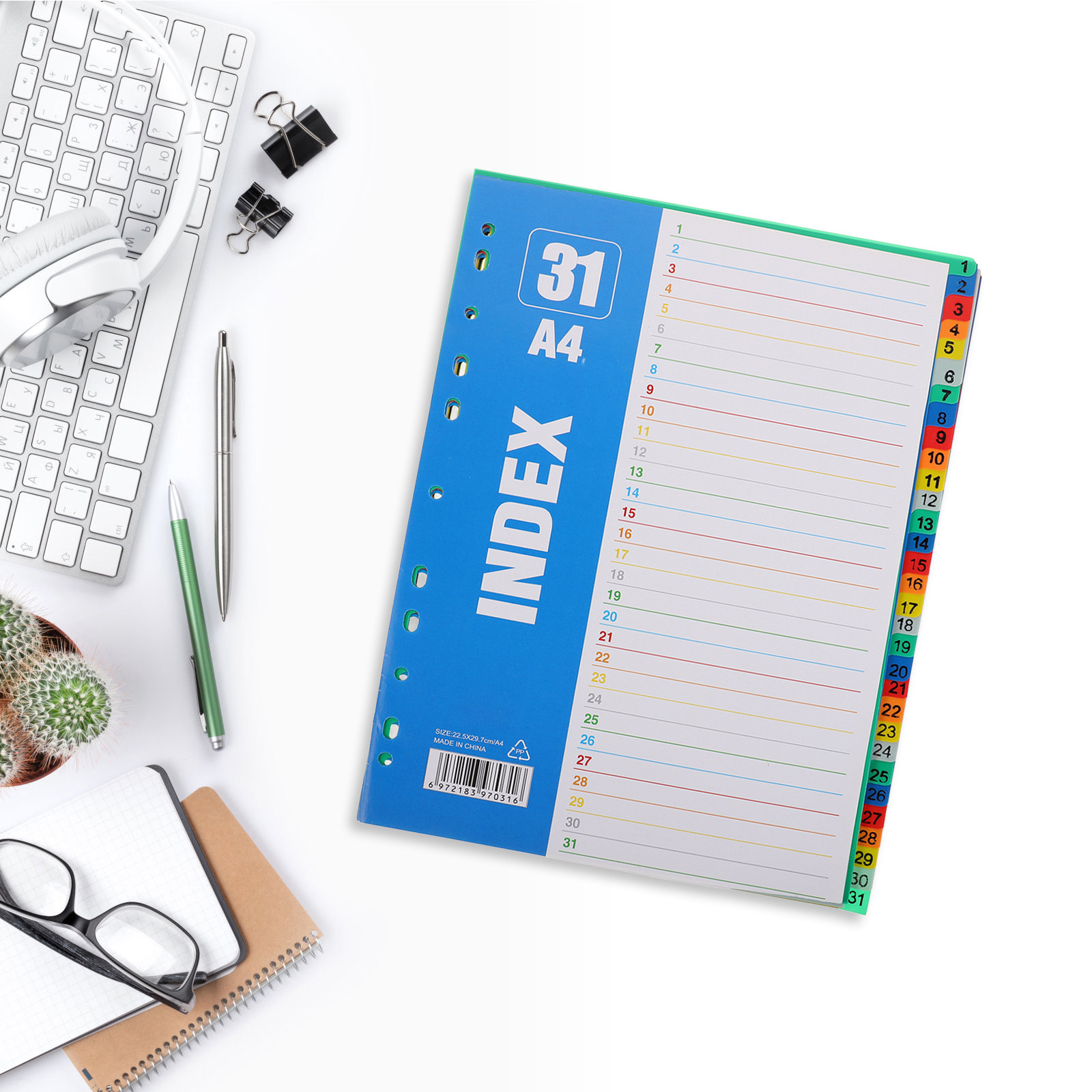 1 zestaw przekładek indeksując – Tab Divider A4 recenzja i cena