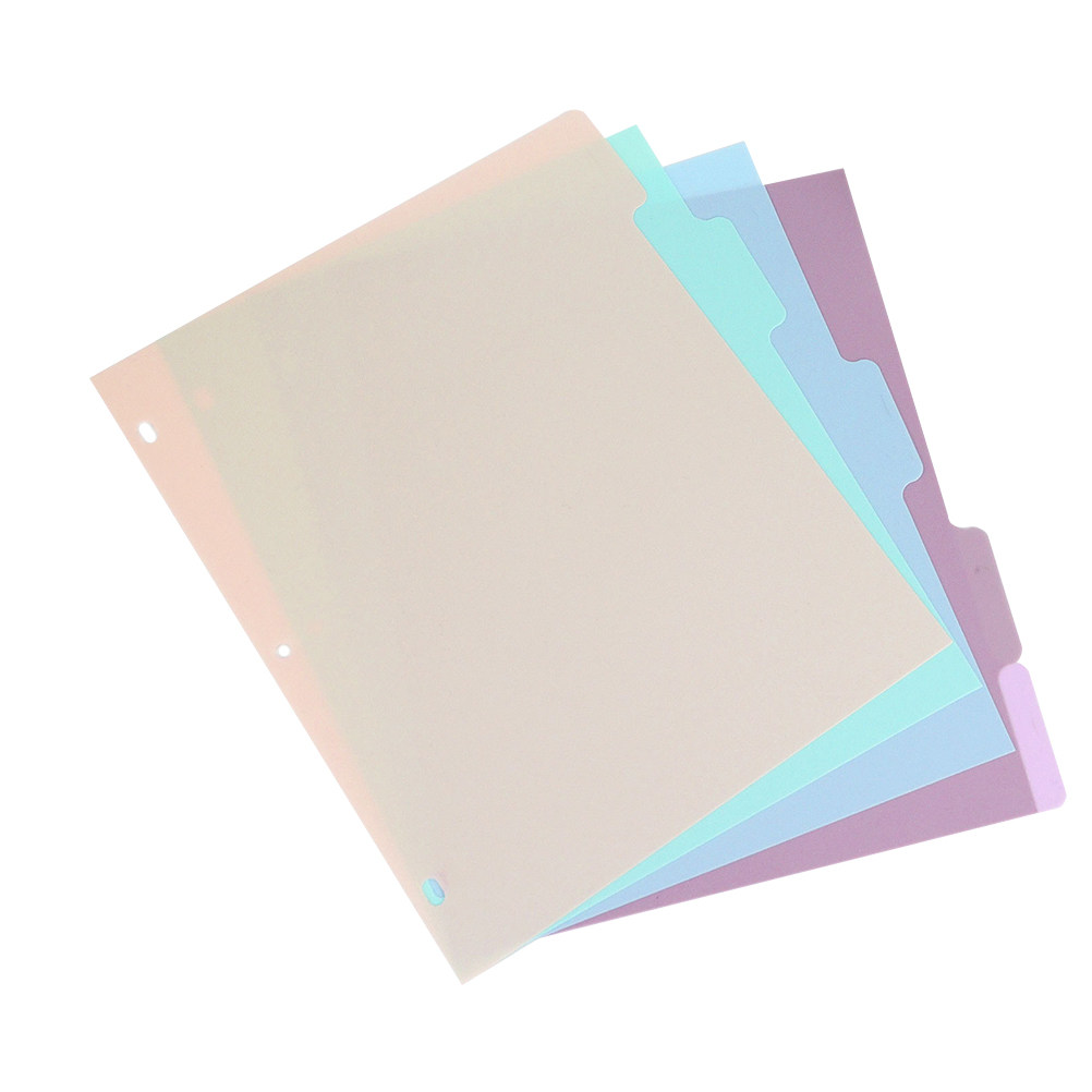1 zestaw plastikowych przekład – Tab Divider A4 recenzja i cena