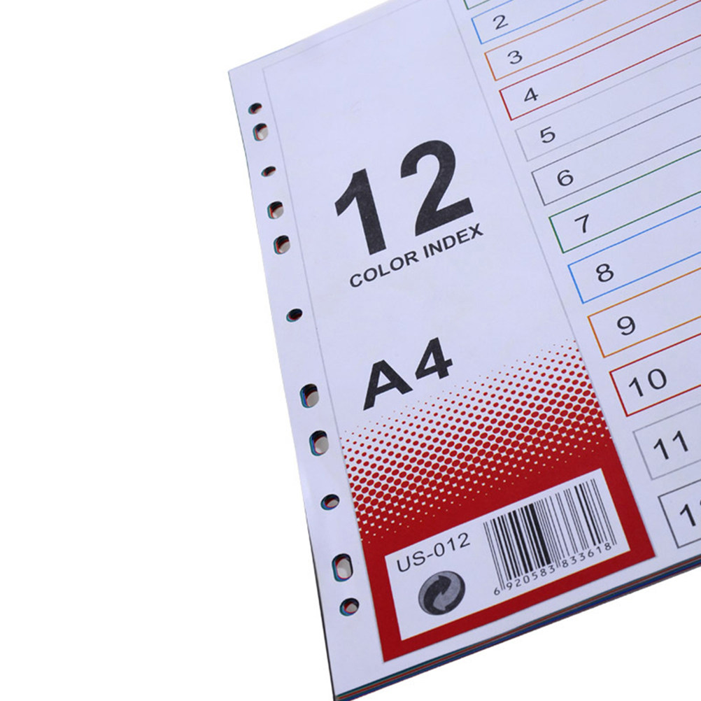2 sztuki wkładów indeksujących – Tab Divider A4 recenzja i cena