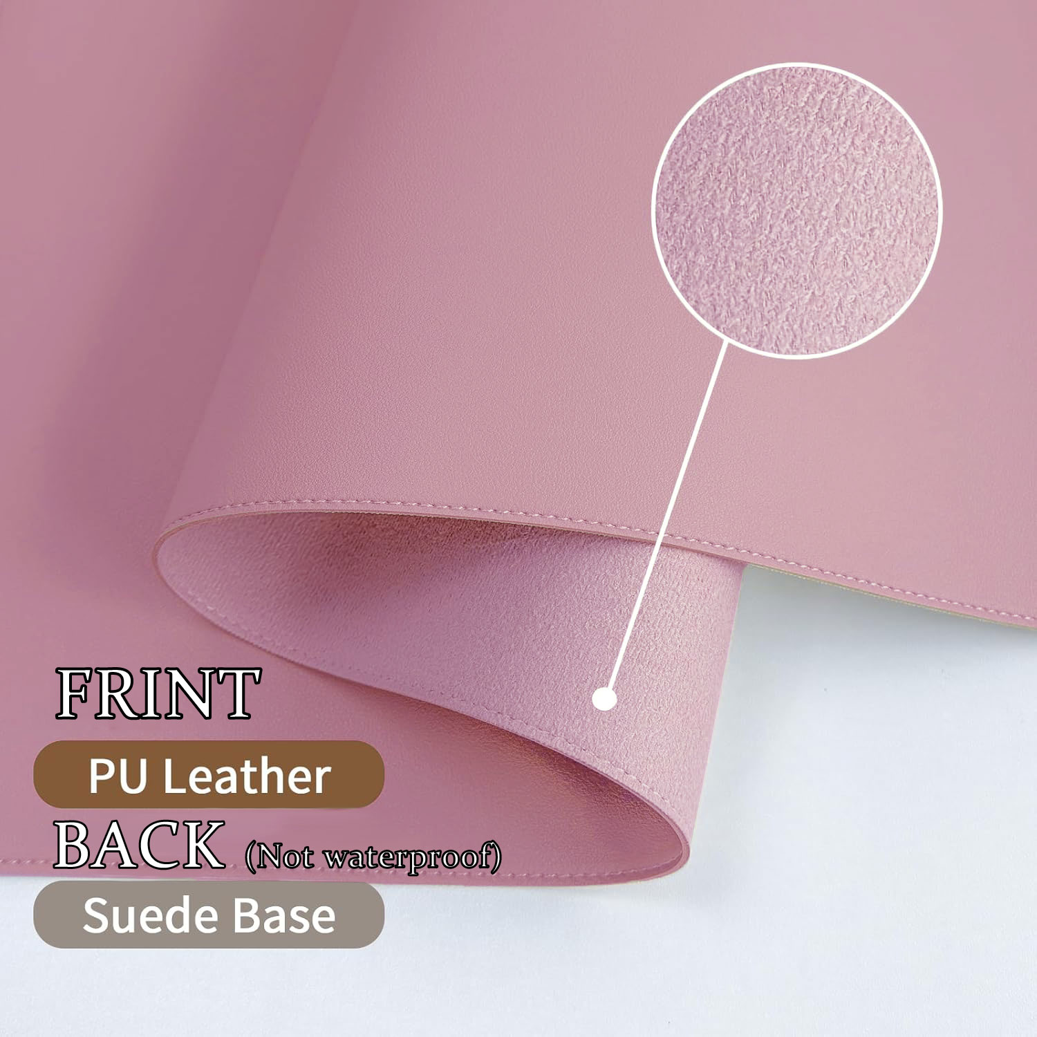 Podkładka na biurko, dwustronn – Leather Desk Pad recenzja i cena