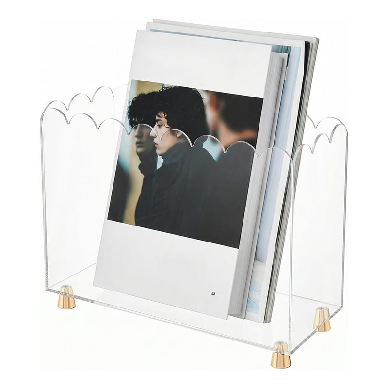 Gorąca Wyprzedaż - Akrylowy St – Magazine Holder Rack recenzja i cena